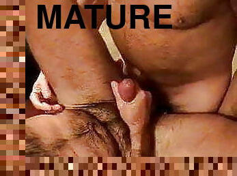 LOVING Hung Mature Couple&#039;s Verbal HJ-Hard BB-HJ-Cumload