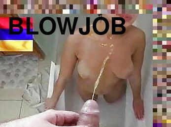 banyo-yapma, yaşlı, işeme, amcık-pussy, oral-seks, 18-yaşındaki, daha-yaşlı, duş, aşağılama, esmer-kadın