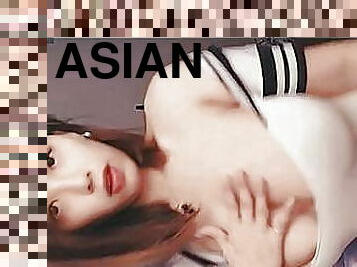 asiatique, gros-nichons, masturbation, mamelons, orgasme, énorme-bite, milf, japonais, black, naturel