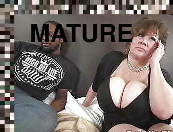 Sexy Mom with Huge Tits Takes BBC