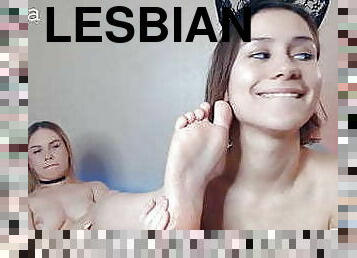 rusoaica, lesbiana, picioare, camera-web, fetish