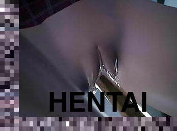masturbacija, hentai