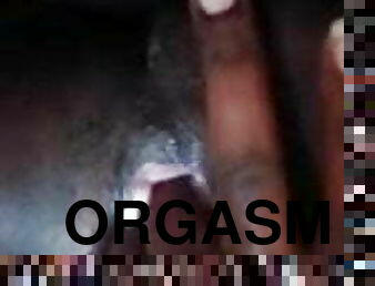 orgasme, pisser, chatte-pussy, giclée, doigtage, africaine