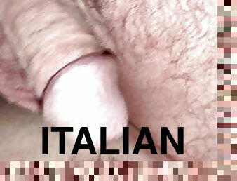 Ricguy sucks hot Italian Daddy with Bull Nuts