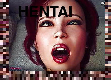 anal, caebça-vermelha, hentai