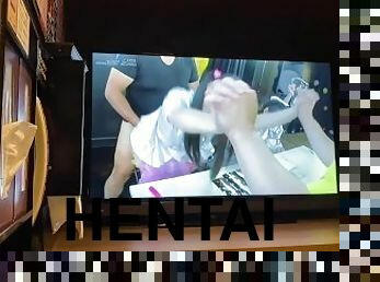 masturbation in video box Hentai Idol 1006-2