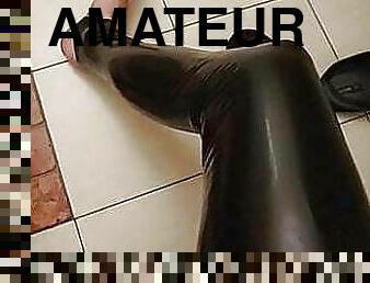 masturbation, amateur, gay, branlette, bdsm, esclave, italien, latex, solo