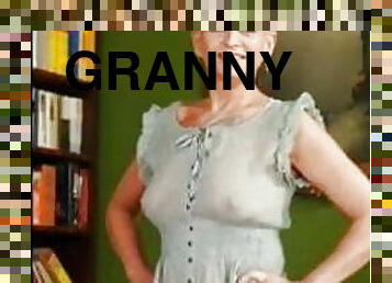 gros-nichons, chatte-pussy, secrétaire, femme, granny, milf, horny, serrée, cougar, taquinerie