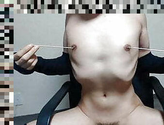 Request from you Nipple training play