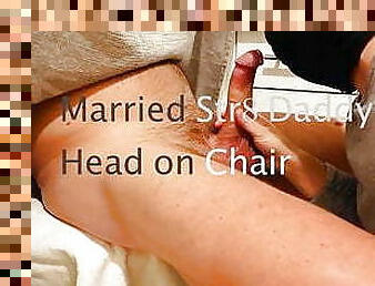 HOLDMALE - Married Str8 Daddy on a chair (8.5 X 7)