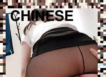 Chinese secretary fucked