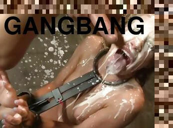 Bdsm Bukkake Teen Ruined In Bondage Gangbang