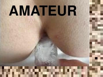 fisting, masturbation, vieux, gode-ceinture, amateur, anal, ados, jeune-18, serrée, plus-agée