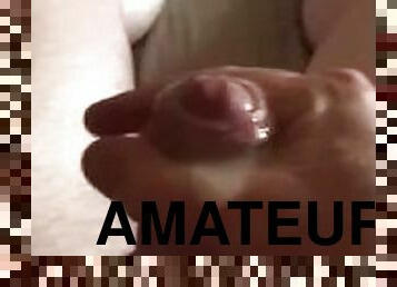 masturbation, amateur, mature, ejaculation-sur-le-corps, énorme-bite, massage, ejaculation, solo, blanc, bite