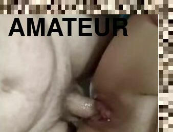 masturbation, orgasme, chatte-pussy, amateur, ejaculation-sur-le-corps, dormant, point-de-vue, bite, dure