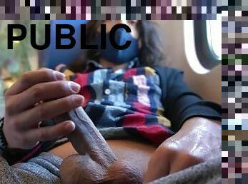 Jerking on train