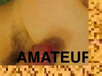 masturbation, amateur, ejaculation-sur-le-corps, solo