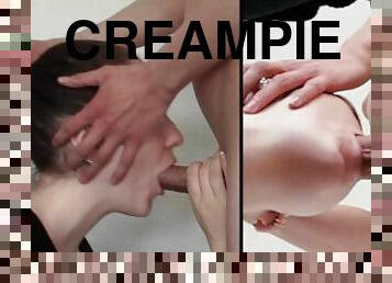 Facefuck - Oral Creampie - Two perspectives