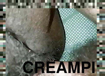 Creampie bbw