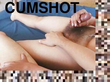 Jerking off with my straight friend and He pulls out 5 shots of cum