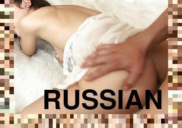 Russian Sexpot Christina Arefueva Hot Banging In Her Lingerie
