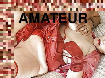 amateur, mature, granny, milf, hardcore, belle-femme-ronde, lingerie, américaine, chevauchement, cougar