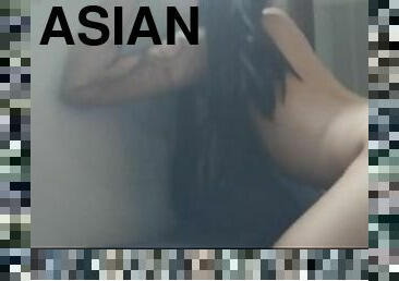 asiatique, écolière, amateur, babes, ejaculation-sur-le-corps, ados, couple, point-de-vue, thaï, collège