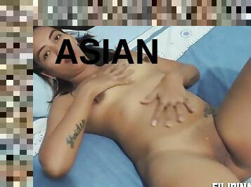 asiatique, interracial, ados, hardcore, point-de-vue, thaï, coquine, hôtel, réalité, ados-asiatique