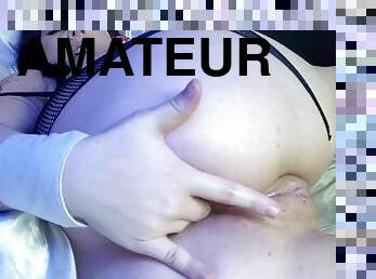 cul, masturbation, amateur, anal, ados, doigtage, bout-a-bout