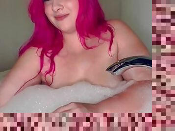 Bubble Bath Titty Fuck