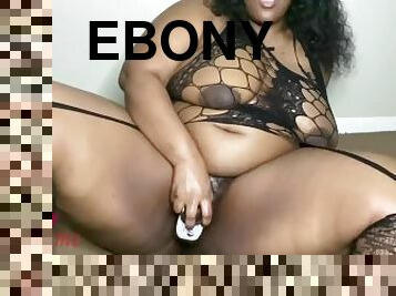 Ebony BBW Slow Riding