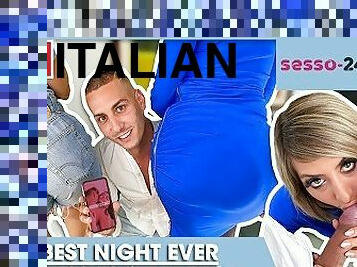 pussy, lesbisk, trekant, knulling-fucking, italiensk, nydelig