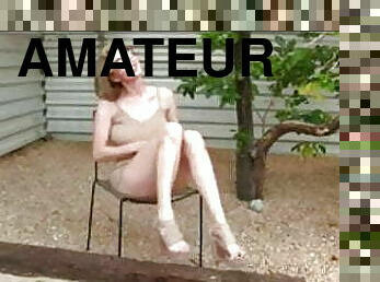 masturbation, en-plein-air, chatte-pussy, amateur, milf, maison, webcam