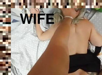 rosyjskie, żona, hardcore, w-domu, blondynka