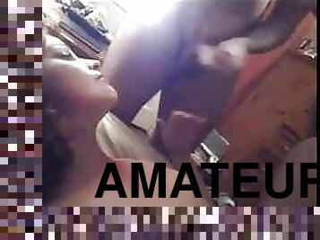 amateur, anal, fellation, ejaculation-sur-le-corps, maison, bdsm, trio, sœur