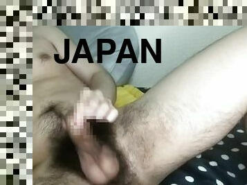 mamelons, amateur, gay, japonais, branlette, joufflue, solo, ours, bite