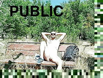masturbation, en-plein-air, public, amateur, gay, branlette, cam, voyeur, musclé, parc
