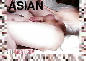 asiatique, cul, gros-nichons, chatte-pussy, fellation, ejaculation-sur-le-corps, interracial, ados, sur-le-visage, américaine