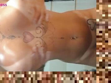 banhos, clitóris, cona-pussy, brasil, belíssimo, chuveiro, depilada, tatuagem