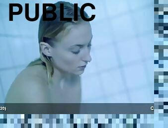 baden, öffentliche, berühmtheit, dusche