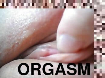 clito, extrême, masturbation, orgasme, chatte-pussy, humide