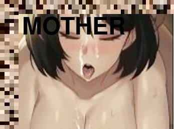 Sex with a sexy stepmother. Milf did not expect such hard sex / Hentai Uncensored