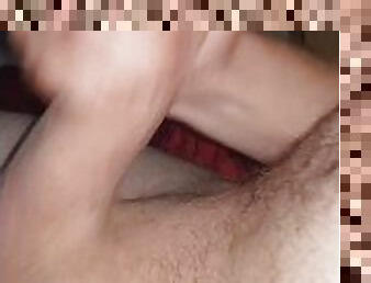 Solo masterbation cumshot