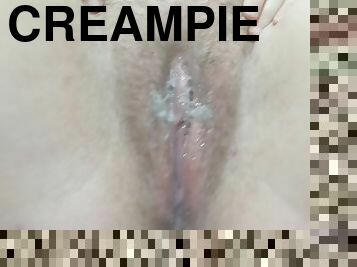 Dripping cum down my asshole creampie????????