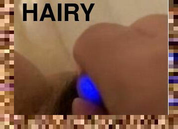 Hairy Bush natural Quick Play Mature MILF BBW teasing vibe bullet