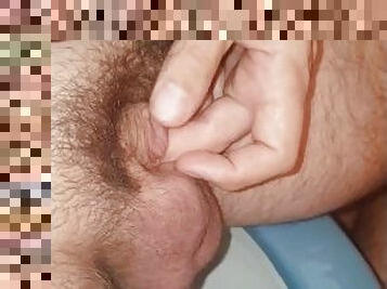 Micro penis geting hard again