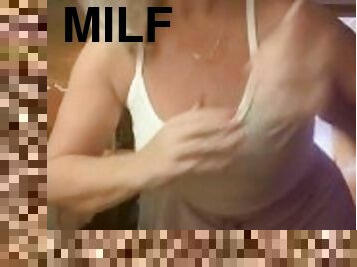 Curvy MILF Rosie: Mini Clip - Workout Sexy Video Bicep Post Surgery