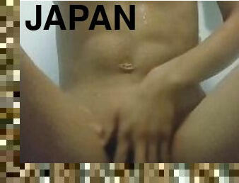 masturbation, étudiante, amateur, ejaculation-sur-le-corps, ados, japonais, branlette, collège, solo