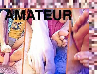 énorme, masturbation, amateur, ejaculation-sur-le-corps, énorme-bite, gay, pieds, point-de-vue, ejaculation, européenne