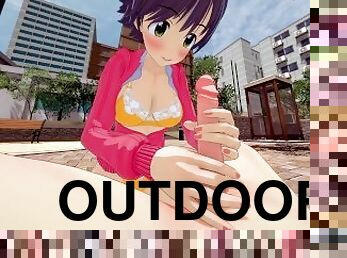 OUTDOOR SEX WITH MIO HONDA - THE IDOLMASTER PORN